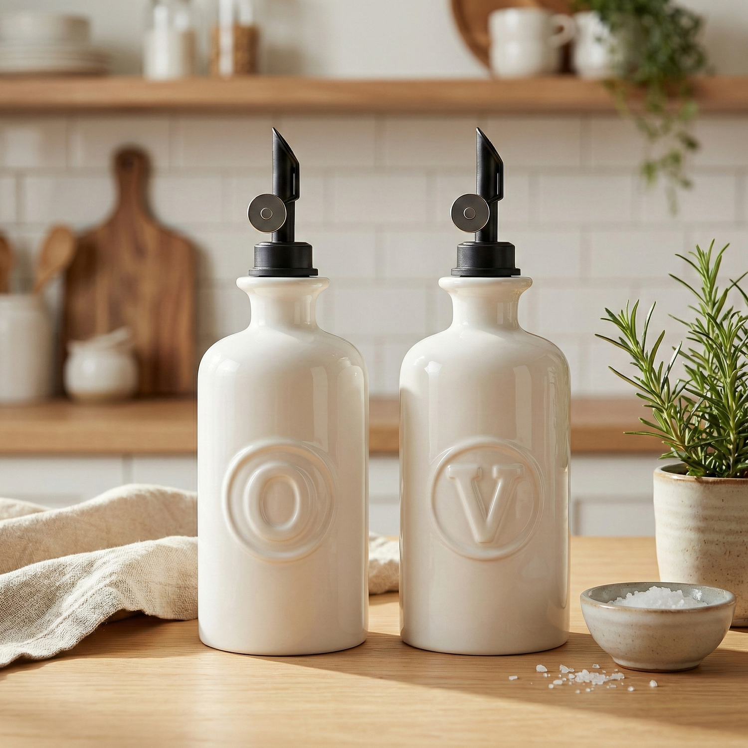Distributeurs d’huile et de vinaigre
