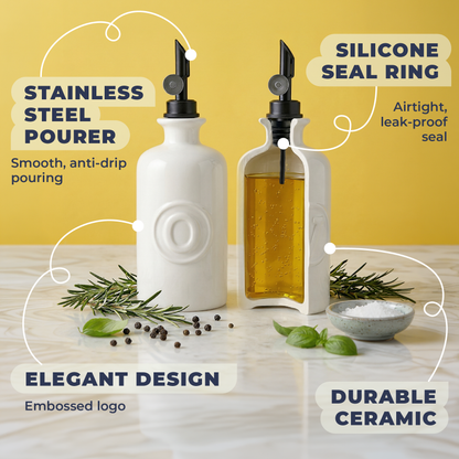 Distributeurs d'huile et de vinaigre