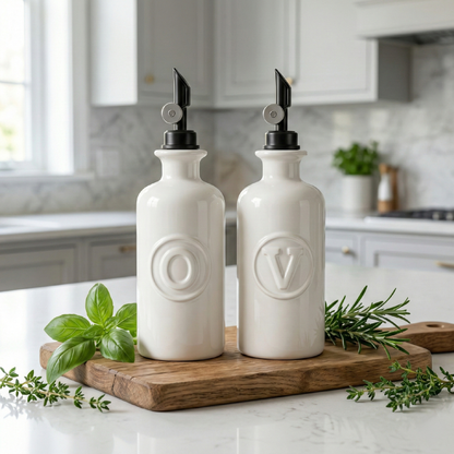 Distributeurs d'huile et de vinaigre