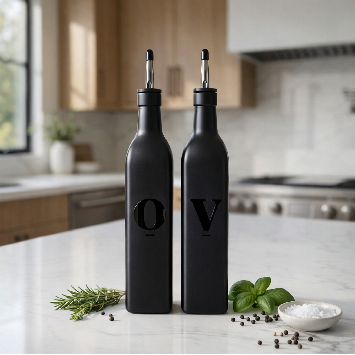 Distributeurs d'huile et vinaigre