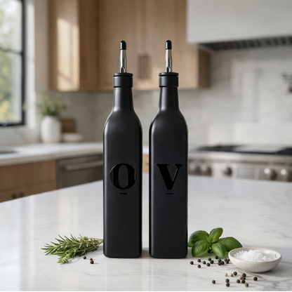 Distributeurs d'huile et vinaigre