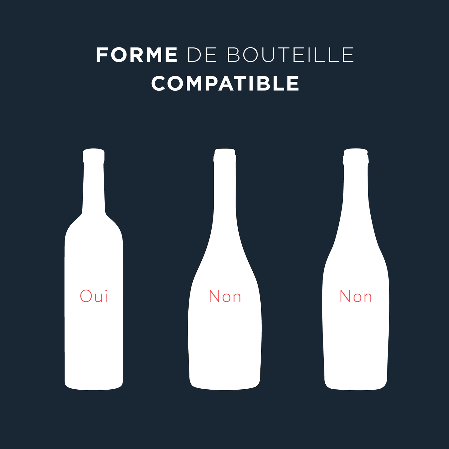 Étiquettes pour bouteille de vin – Annonce de grossesse | Ensemble de 2