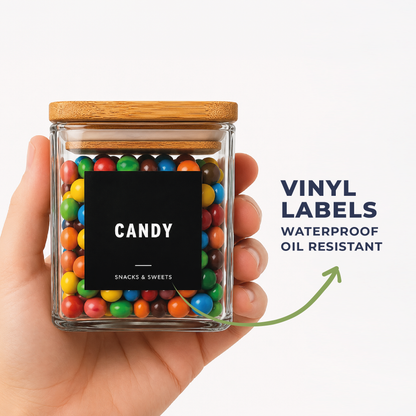 Ensemble étiquettes pour garde-manger