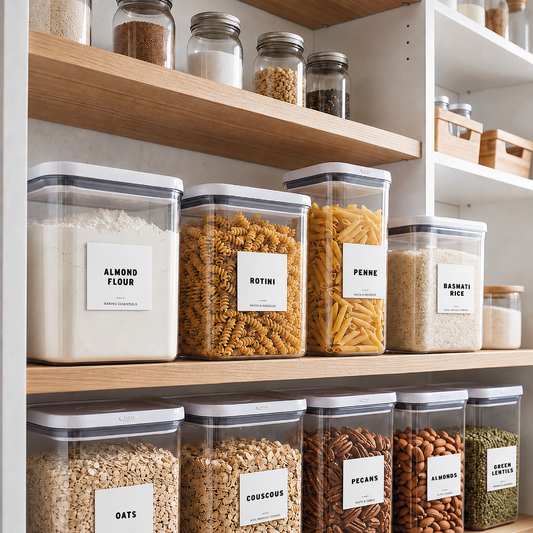Ensemble étiquettes pour garde-manger